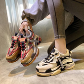 Võrgusilma ja kõrge tallaga naiste tossud