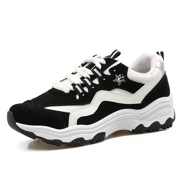 Νέο μοντέλο casual γυναικεία αθλητικά παπούτσια με κορδόνια - διάφορα χρώματα