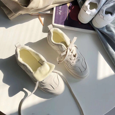 Casual έκο δερμάτινα αθλητικά παπούτσια με χαμηλή σόλα -κλασικό μοντέλο