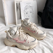 Μοντέρνα αθλητικά παπούτσια για γυναίκες από οικολογικό δέρμα