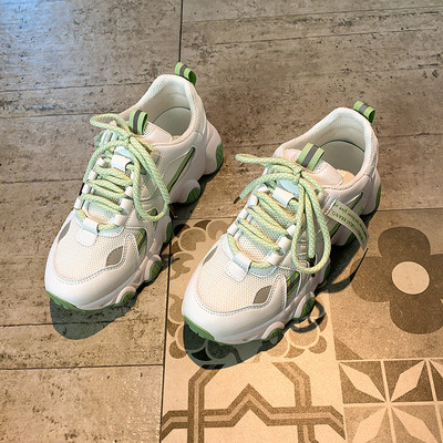 Naiste hingavad tossud 5 cm platvormiga