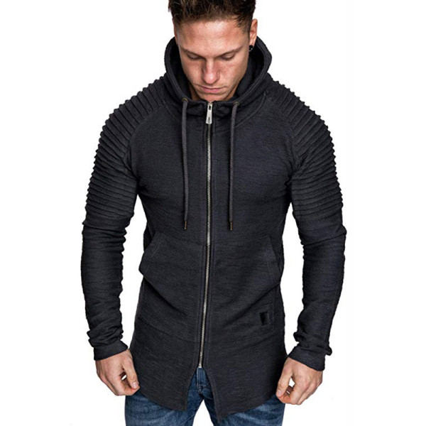 Κομψό ανδρικό φούτερ κλασικό μοντέλο