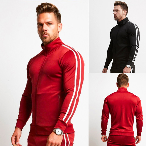 Ανδρικό casual φούτερ - απλό μοντέλο