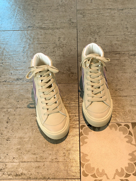 Ανδρικά αθλητικά παπούτσια με κορδόνια και επίπεδη σόλα