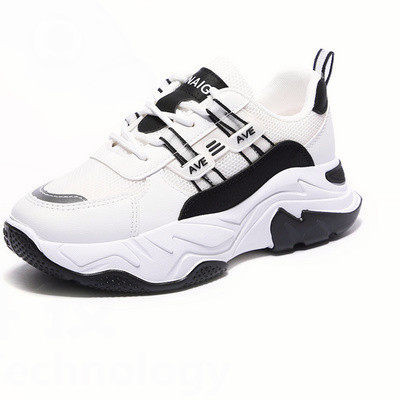 Νέο μοντέλο γυναικεία αθλητικά παπούτσια με τραχιά σόλα - τρία χρώματα