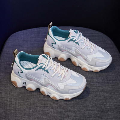 Αθλητικά και casual γυναικεία παπούτσια με τραχιά σόλα - διάφορα χρώματα