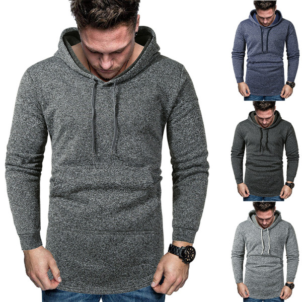 Kaasaegne meeste ilma kinnituseta pikk dressipluus