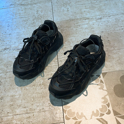 Naiste vabaaja tossud paelte ja 5 cm platvormiga