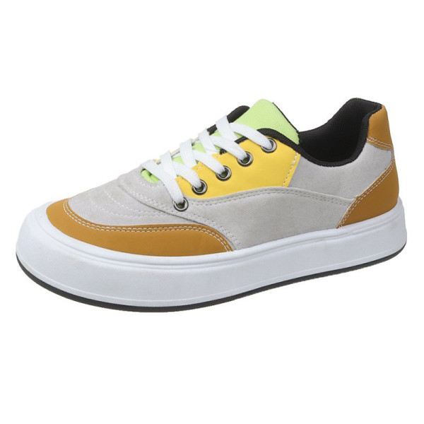 Tenisi dama din piele cu talpa plata