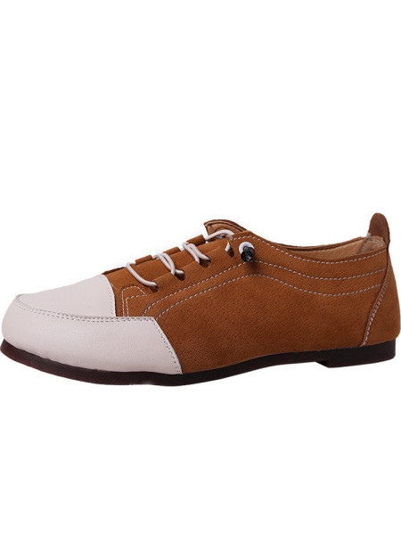 Casual γυναικεία αθλητικά παπούτσια από οικολογικό σουέτ με επίπεδη σόλα