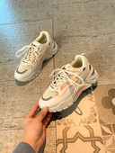 Casual γυναικεία αθλητικά παπούτσια με κορδόνια και επίπεδη σόλα