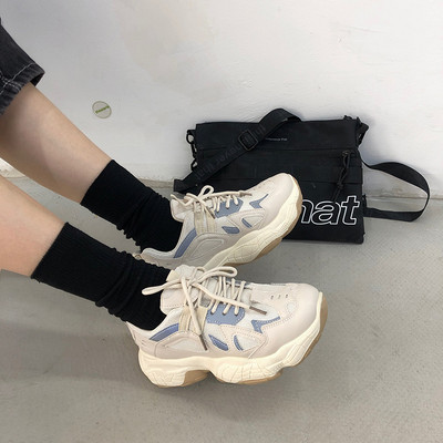 Ανδρικά σπορ παπούτσια casual από οικολογικό δέρμα και υφάσματα