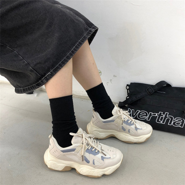 Ανδρικά σπορ παπούτσια casual από οικολογικό δέρμα και υφάσματα