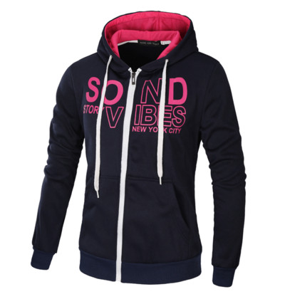 Ανδρικό φούτερ  κοντό μοντέλο με επιγραφή