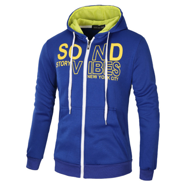 Ανδρικό φούτερ  κοντό μοντέλο με επιγραφή