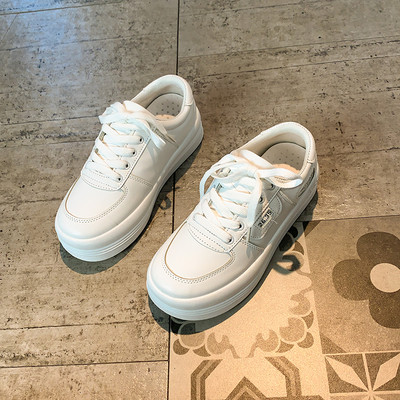 Casual  γυναικεία αθλητικά παπούτσια με επίπεδη σόλα