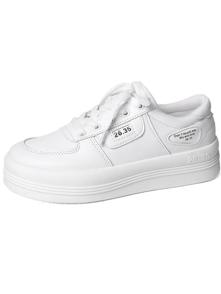 Casual  γυναικεία αθλητικά παπούτσια με επίπεδη σόλα