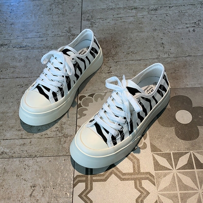 Casual γυναικεία αθλητικά παπούτσια από ύφασμα με επίπεδη σόλα