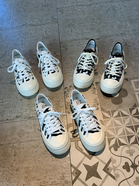 Casual γυναικεία αθλητικά παπούτσια από ύφασμα με επίπεδη σόλα