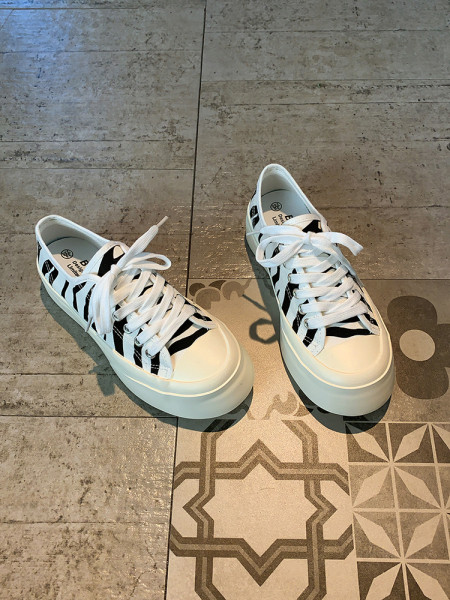 Casual γυναικεία αθλητικά παπούτσια από ύφασμα με επίπεδη σόλα