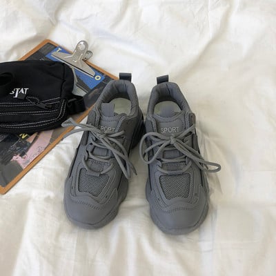 Άνοιξη-φθινοπωρινά αθλητικά παπούτσια με τραχιά σόλα