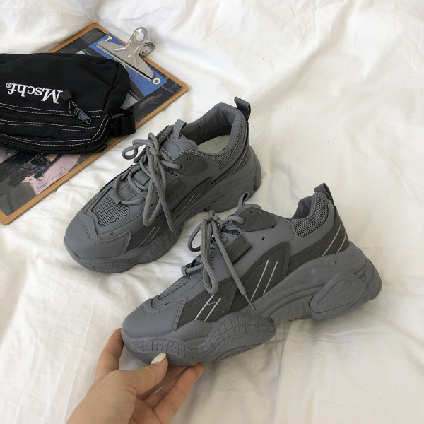 Άνοιξη-φθινοπωρινά αθλητικά παπούτσια με τραχιά σόλα