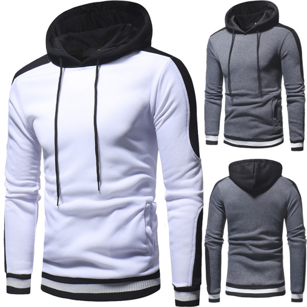 Meeste dressipluusi tavaline mudel ilma lipsude ja kapuutsiga kinnituseta