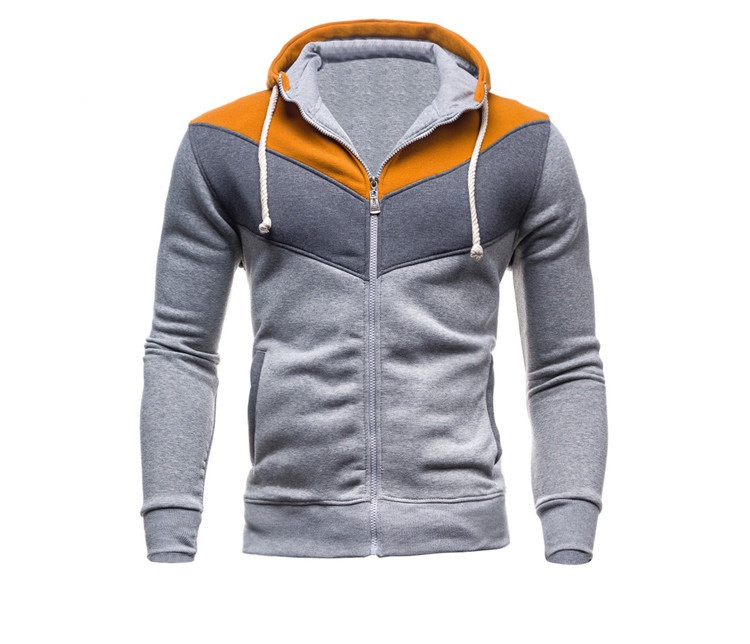 Ανδρικό casual φούτερ με κορδόνια