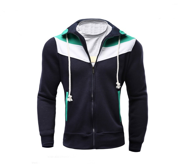 Ανδρικό casual φούτερ με κορδόνια