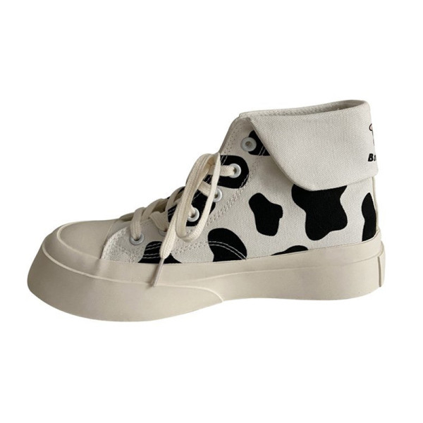 Casual γυναικεία αθλητικά παπούτσια με άνιμαλ πριντ