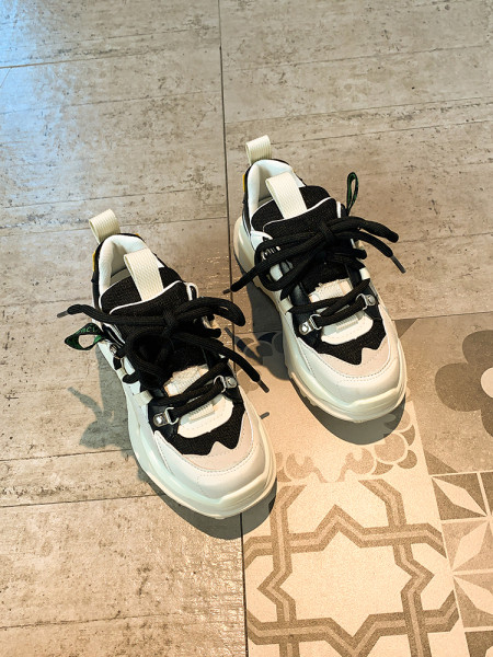 Αθλητικά γυναικεία παπούτσια με πλατφόρμα 5 cm