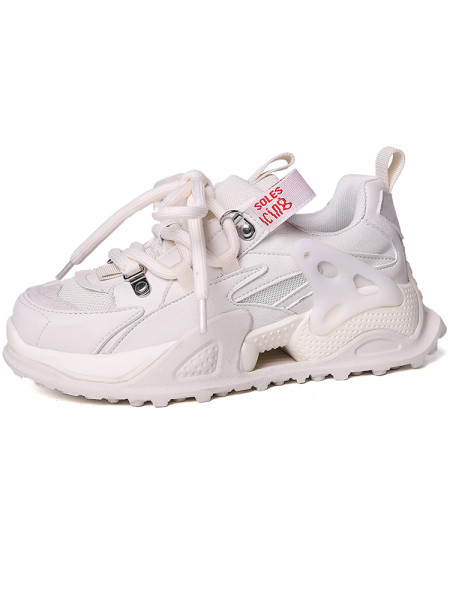 Αθλητικά γυναικεία παπούτσια με πλατφόρμα 5 cm