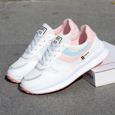 Casual γυναικεία αθλητικά παπούτσια με επίπεδη σόλα