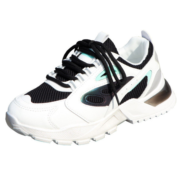 Σπορ και casual αθλητικά παπούτσια με παχιά σόλα - δύο χρώματα