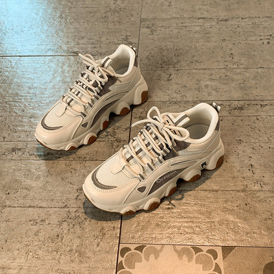 Casual γυναικεία αθλητικά παπούτσια με τραχιά σόλα