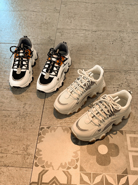 Casual γυναικεία αθλητικά παπούτσια με τραχιά σόλα