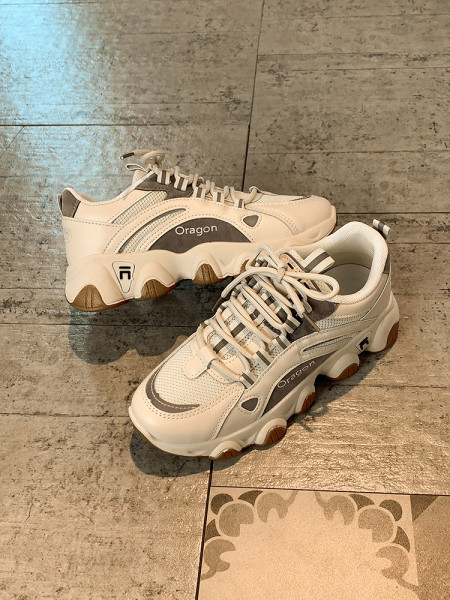 Casual γυναικεία αθλητικά παπούτσια με τραχιά σόλα