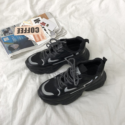 Γυναικεία αθλητικά παπούτσια άνοιξη-φθινοπωρινά  με τραχιά σόλα