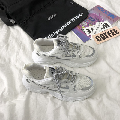 Γυναικεία αθλητικά παπούτσια άνοιξη-φθινοπωρινά  με τραχιά σόλα