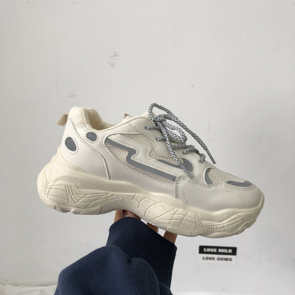 Γυναικεία αθλητικά παπούτσια άνοιξη-φθινοπωρινά  με τραχιά σόλα