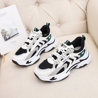 Γυναικεία casual αθλητικά παπούτσια με κορδόνια