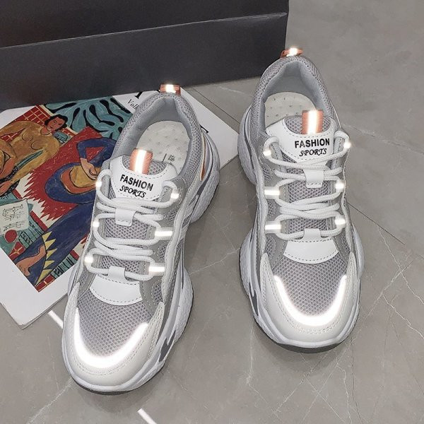 Γυναικεία casual αθλητικά παπούτσια με κορδόνια 