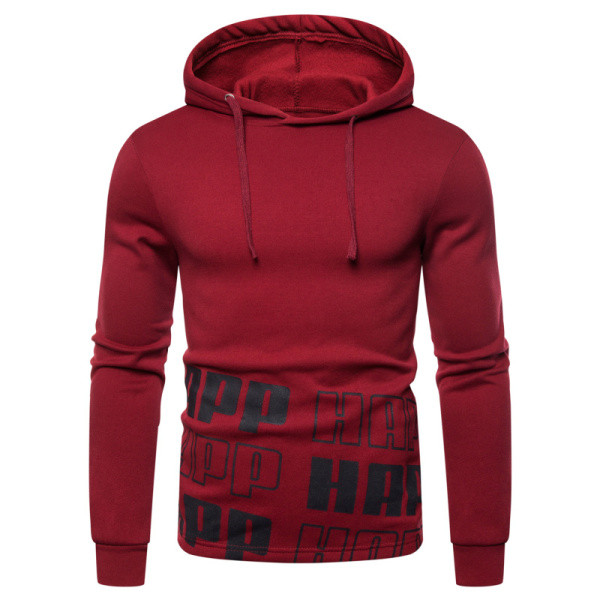 Ανδρικό φούτερ με μοντέλο με επιγραφές