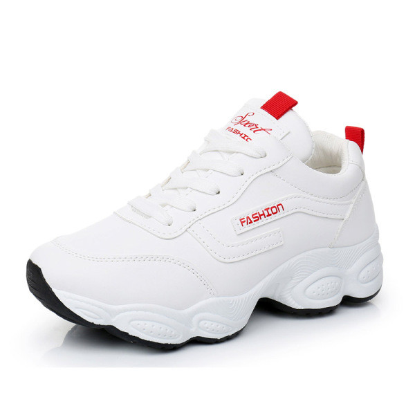 Kareda talla ja kirjaga vabaaja nahast naiste tossud