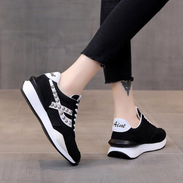 Γυναικεία casual αθλητικά παπούτσια με τρουξ