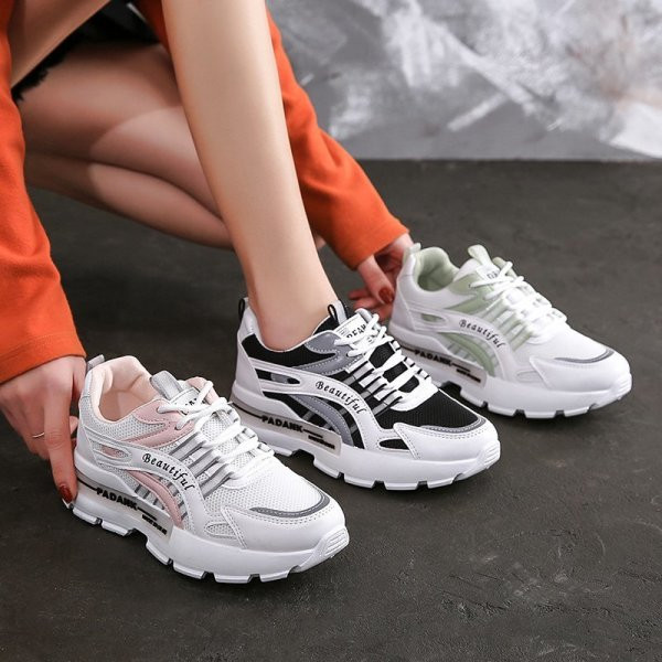 Casual γυναικεία αθλητικά παπούτσια με τραχιά σόλα