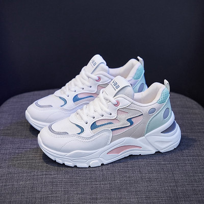 Νέο μοντέλο  γυναικεία αθλητικά παπύτσια με κορδόνια - τρία χρώματα