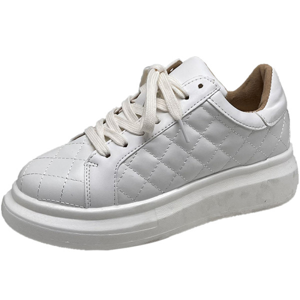 Αθλητικά πάνινα παπούτσια με επίπεδη πλατφόρμα