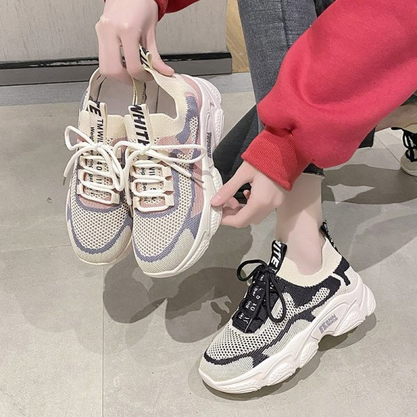 Ανδρικά αθλητικά παπούτσια που αναπνέουν - τύπου κάλτσας