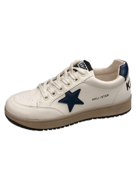 Γυναικεία casual αθλητικά παπούτσια με κορδόνια και επίπεδη σόλα